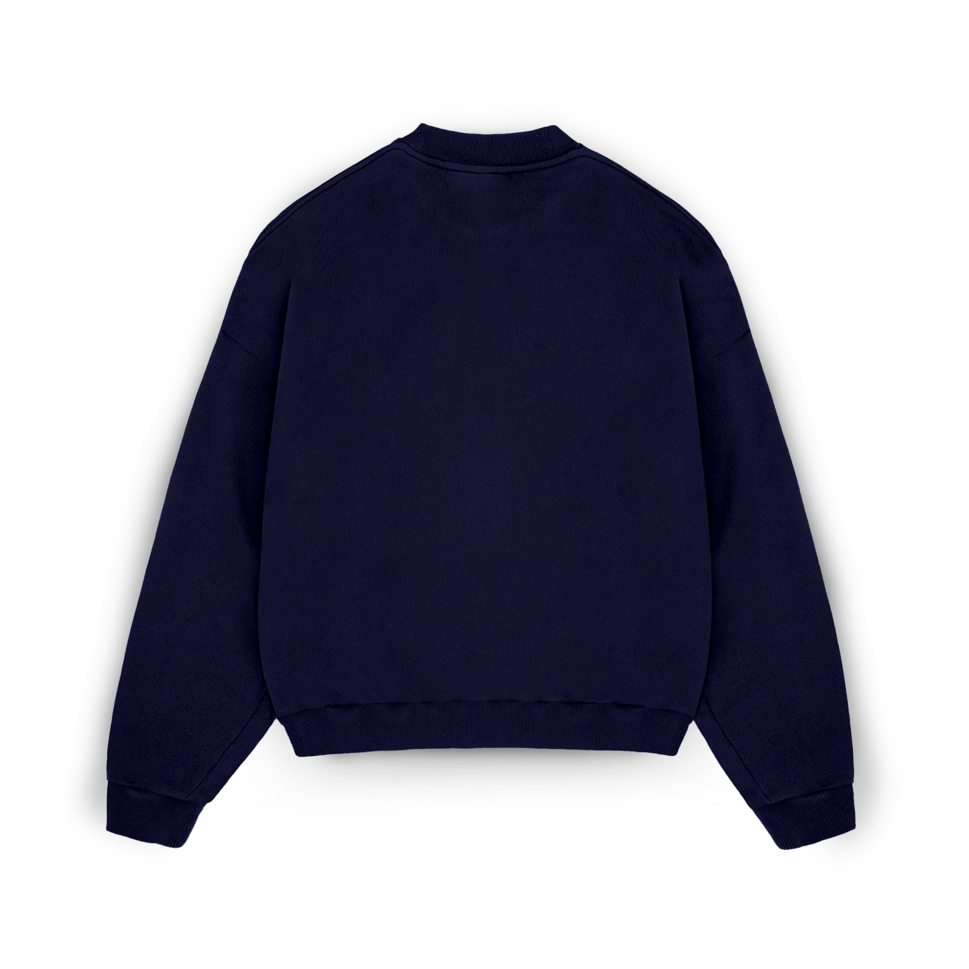 Russet Oversized Sweatshirt - Navy