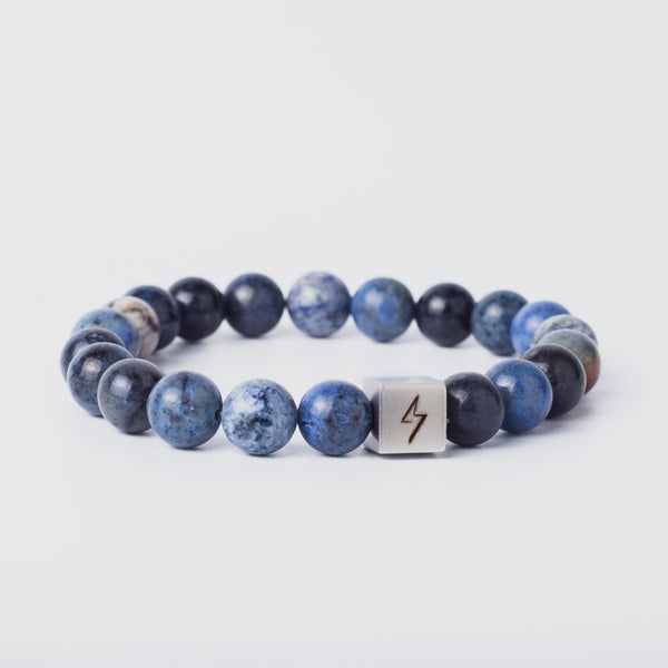 Blue Dumortierite Stone Bracelet