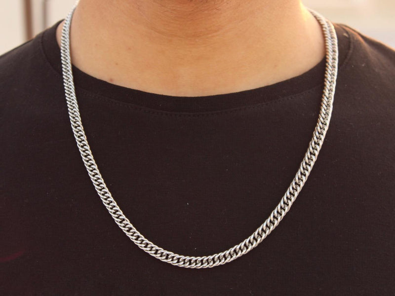 Cuban 4MM Chain (Silver)