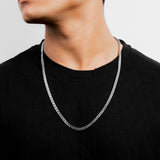 Cuban 4MM Chain (Silver)