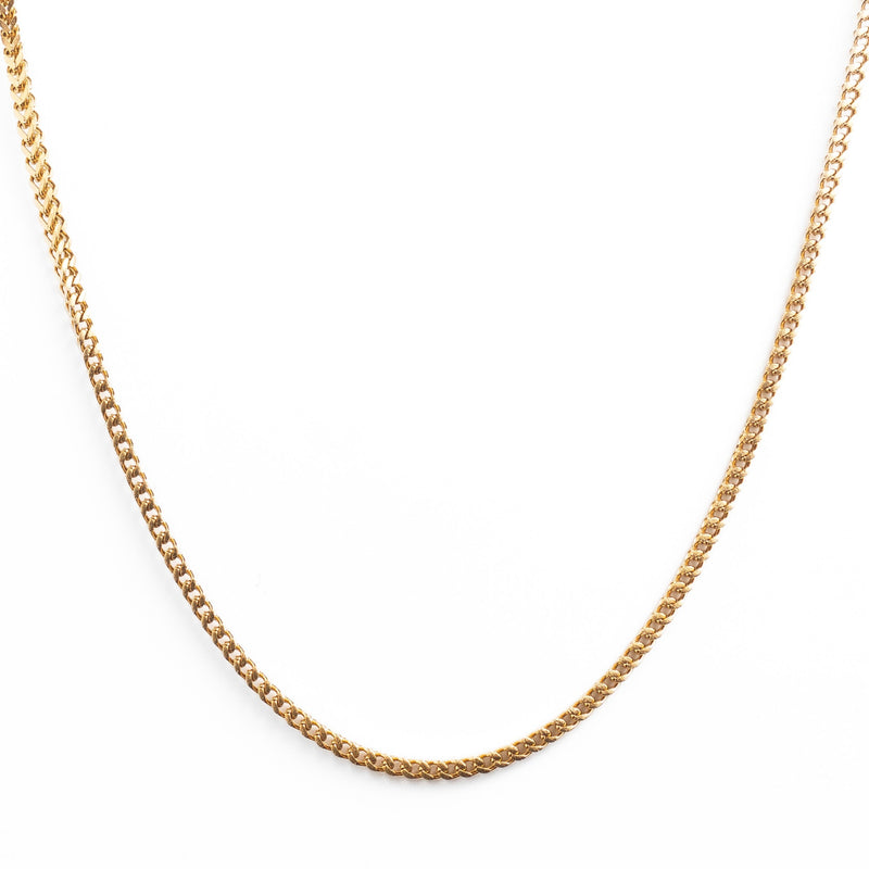 Foxtail 4MM Chain (Gold)