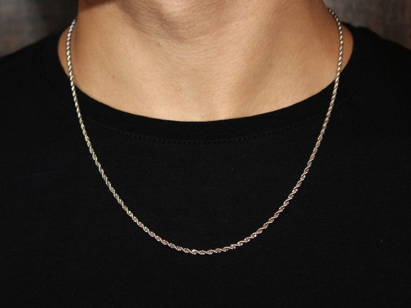 Rope 3MM Chain (Silver)