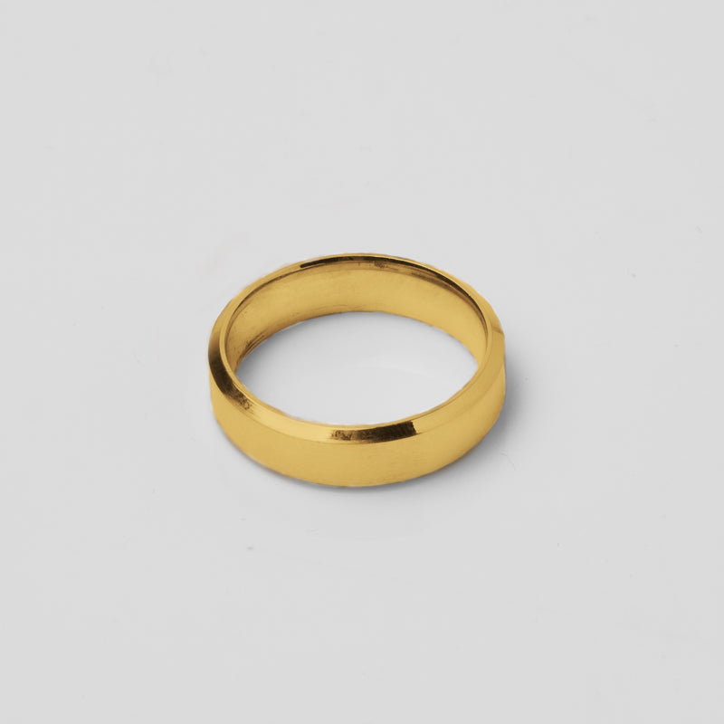 Matte Finish Golden Ring